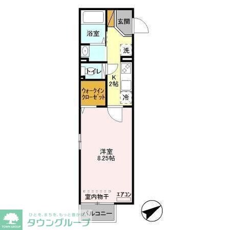 Monarie akiの物件間取画像